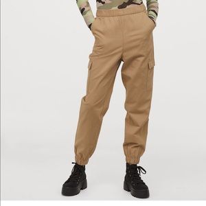 COPY - H&M Khaki Cargo Joggers